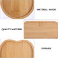 thumbnail image 3 of SUTENG 6pcs Wooden Tray Fillable Mosaic Tray Wood Decorative Tray Art Tray Art Trays, Mosaic Supplies for DIY Plate, 3 of 5