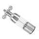 thumbnail image 4 of Molinillo de pimienta profesional recargable con rotor de cerámica, grosor ajustable, manual, molinillo de sal y pimienta para cocina, plateado, pequeño, 4 of 10