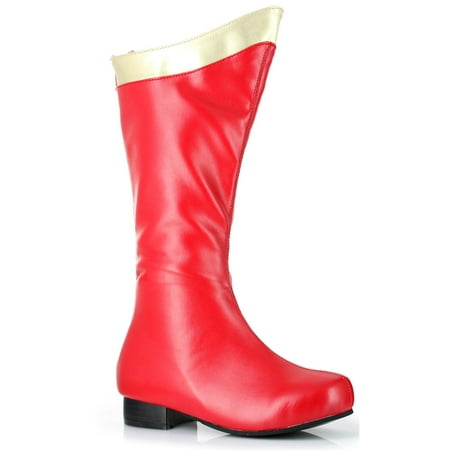 Child red and gold superhero boot. by Ellie Shoes 101-SUPER - Walmart.com