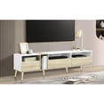 thumbnail image 5 of TV Stand with Modern Minimalist Style, Cable Holes / For Up to 80 - inch TVs, Storage in Living Room, 5 of 6
