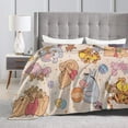 thumbnail image 5 of Eeyore Cartoon Fleece Blanket for Boys Girls Kids, Ultra Soft Cozy Warm Flannel Throw Blankets, Plush Blanket Gifts for Bed Sofa Living Room Couch Home Decor 40"X30", 5 of 7