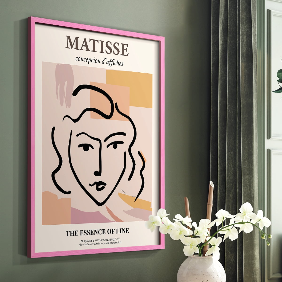 Matisse LXII Framed Print - Solid Wood