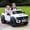 White, variant on Ford F450 Kids 24V 2 Seater Electric Ride-On Truck Car w R/C Parental Control Remote, LED Foam wheels + Underbody LED Kit, MP3 + Wireless Music Streaming, Car Cover, Vegan Leather Seat