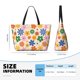 thumbnail image 4 of Fotbe Groovy Daisy Flowers Bolsa de Viaje para Playa - Resistente al Agua, Bolsa Tote de Gran Capacidad y Ligera con 7 Bolsillos para Mujeres y Hombres, 4 of 7