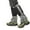 Black, variant on Moobody Leg Gaiters Snow Boot Gaiters Waterproof Wearproof Splicing Hiking Skiing Running Outdoor Leg Covers Shoe Covers