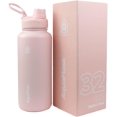 thumbnail image 1 of AquaFlask Bouteille d'Eau en Acier Inoxydable Originale 32oz (935ml) – à Double Paroi Isolée sous Vide, Étanche, Réutilisable (Ballet Rose), 1 of 1