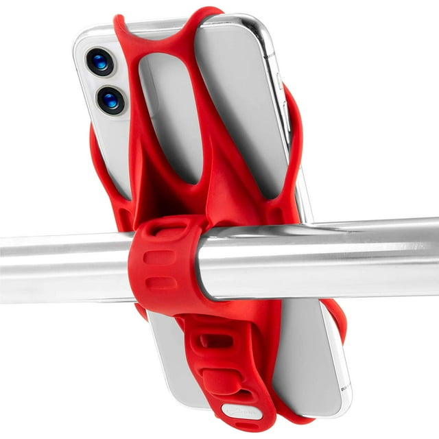 Bone Bike Phone Mount, Universal Bicycle Handlebar Holder (3rd Gen) Compatible with iPhone 11 Pro Max X 8 Plus, Galaxy
