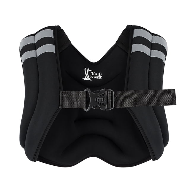 Chaleco Con Peso Clásico Lastrado 4 Kg 9 Lbs V&D Fitness Clásico VD001