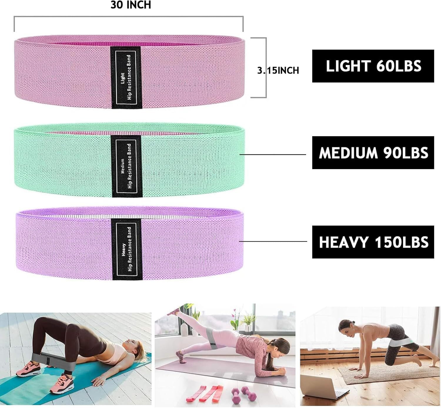 Pilates Essentials Kit for Women - Better Yoga Pilates Kit for Home Workouts with Pilates Ring and Ball Set,Booty Bands,Figure 8 Resistance Band,Yoga Bands for Stretching