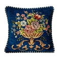 thumbnail image 1 of DOLITY 48x48cm Machine Wash Decorative Pillow Cover for Restaurants Multifunctional Blue, 1 of 9