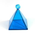 thumbnail image 2 of Hanging Balloon Weight Wedding Banquet Wrapping Setup Props Birthday New Year Plastic Balloons Pendants Gift Packing Decoration Setup Props Blue, 2 of 7