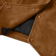 thumbnail image 6 of HomeDM Women's Faux Suede Vest V Neck Button Down Waistcoat with Pockets Sleeveless Jacket, 6 of 9