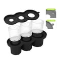 thumbnail image 5 of ievspot Silicone Ice Mold Cylinder Hollow Shape Stackable Juice Whiskey Cocktail Ice Cubes Maker, 5 of 8