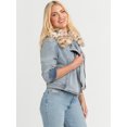 thumbnail image 3 of Jessica Simpson Women's Denim Moto Jacket with Faux Fur Collar, Sizes XS-XXL, 3 of 9