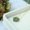 Green, variant on Green Natural Jade Stone Flower Pendant Sterling Silver Choker Dainty Necklace-Light Green