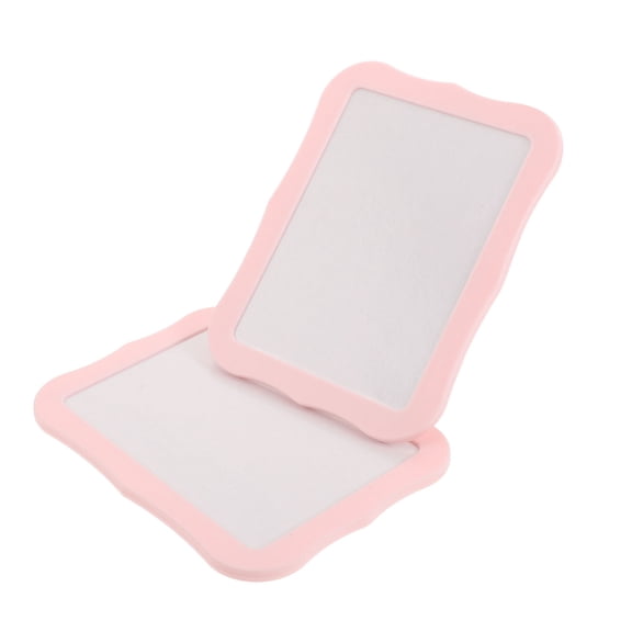 CTIRCHIU 2Pcs Magnetic Dry Erase Whiteboards Pink Whiteboard for Locker Home and Office
