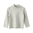 thumbnail image 3 of Girls Mock Neck Long Sleeve Sweatshirts Turtleneck Fleece Sweater Pullover, 3 of 5