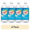 (4 pack) Canada Dry Zero Calorie Club Soda Pop, 1 L, Bottle