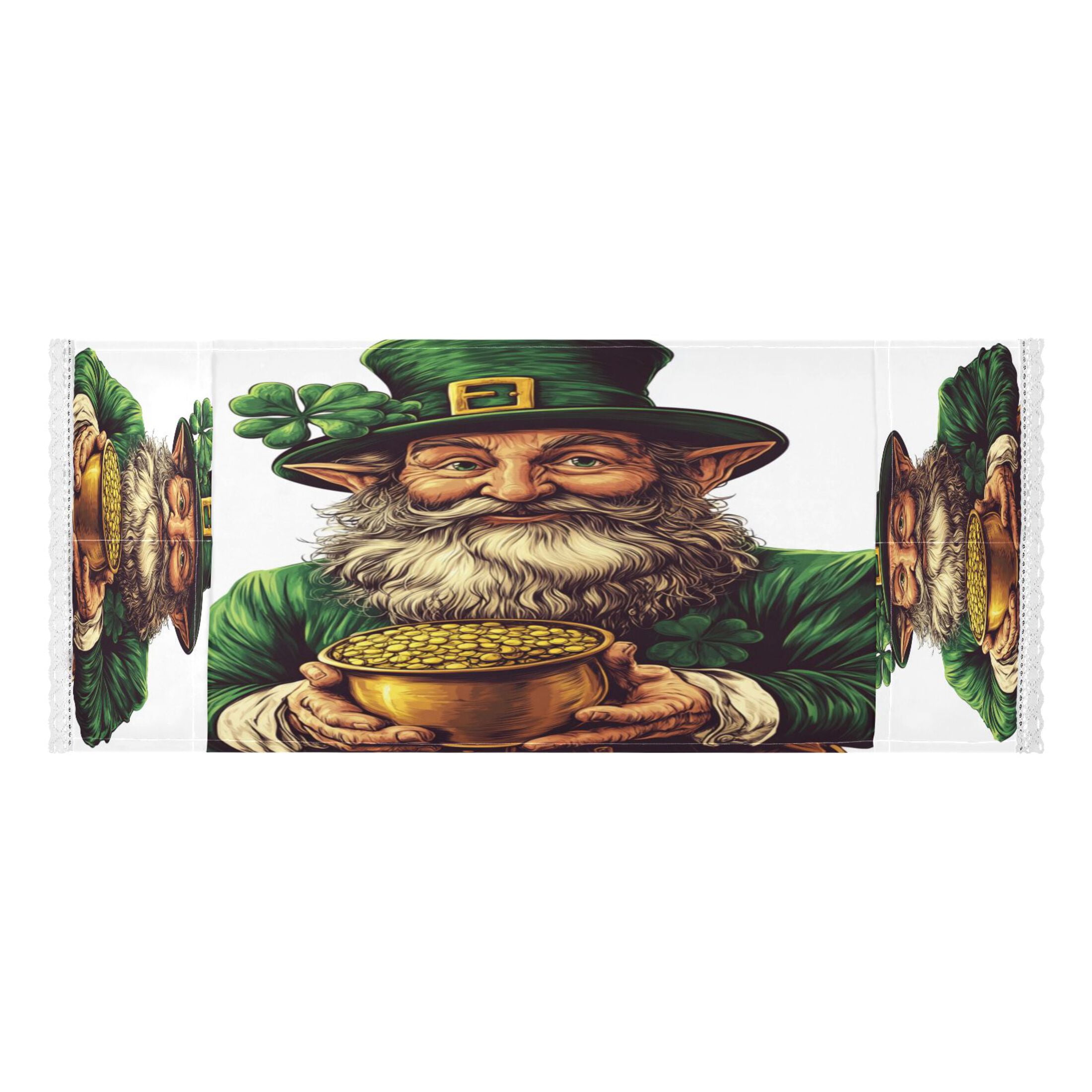 WOBOGO Stpatricks Day Leprechaun Washing Machine Cloth Dryer Refrigerator Top Cover Protective Non-Slip Mat For Kitchen Laundry