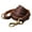 Brown, variant on Pet Artist 5ft Genuine Leather Dog Leash Heavy Duty Walking Training Leashes Strong with Ring