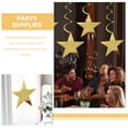 thumbnail image 3 of 20pcs Paper Golden Stars Decorative Star Cutouts Golden Stars Bulletin Board Photo Props, 3 of 8