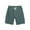 Green-22, variant on Owordtank Mens Beach Loose Bermuda Shorts Cotton Linen Summer Flat Front Shorts
