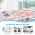 thumbnail image 5 of Ironing Mat Portable Ironing Blanket for Table Top Travel Ironing Pad for Washer Dryer 27.6" x 47.2" Pink and Peach-colored Pumpkins, 5 of 6