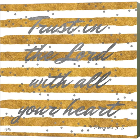 Trust The Lord by Elizabeth Medley, Canvas Wall Art