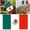 A, variant on Haidf Clearance Mexico Flag, Fade Resistant Polyester Mexican Flag with 2 Brass Grommets, Vivid Color Mexican Flags for Indoor Outdoor, Mexican Flag for Car, Canvas Header and Double Stitched, 3x5 ft