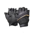 thumbnail image 1 of Gants en Cuir Antidérapants Demi-Doigts Camping Randonnée Cyclisme Gants Résistants à l'Usure, Largement Utilisés, 1 of 4