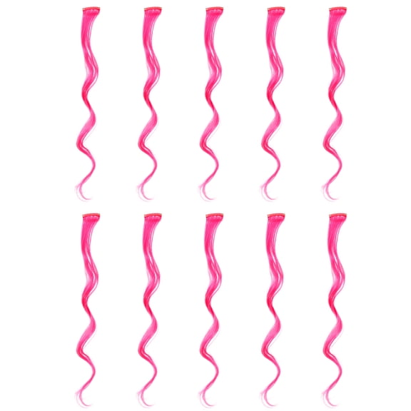 Hair Piece Clip Extensions Highlights Hairpieces Party Seamless Extension Headdress Halloween Accessories Cosplay Prom