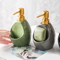 thumbnail image 5 of BQBQERT Ceramic Soap Dispenser Pump Bottles Perfect For Office, School, Travel Hand Washing Need Portable Liquid Dispenser, 5 of 20
