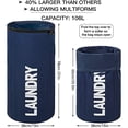thumbnail image 2 of Bolsa de lavandería extra grande WOWLIVE Plegable Resistente al Agua Azul Oscuro, 2 of 3