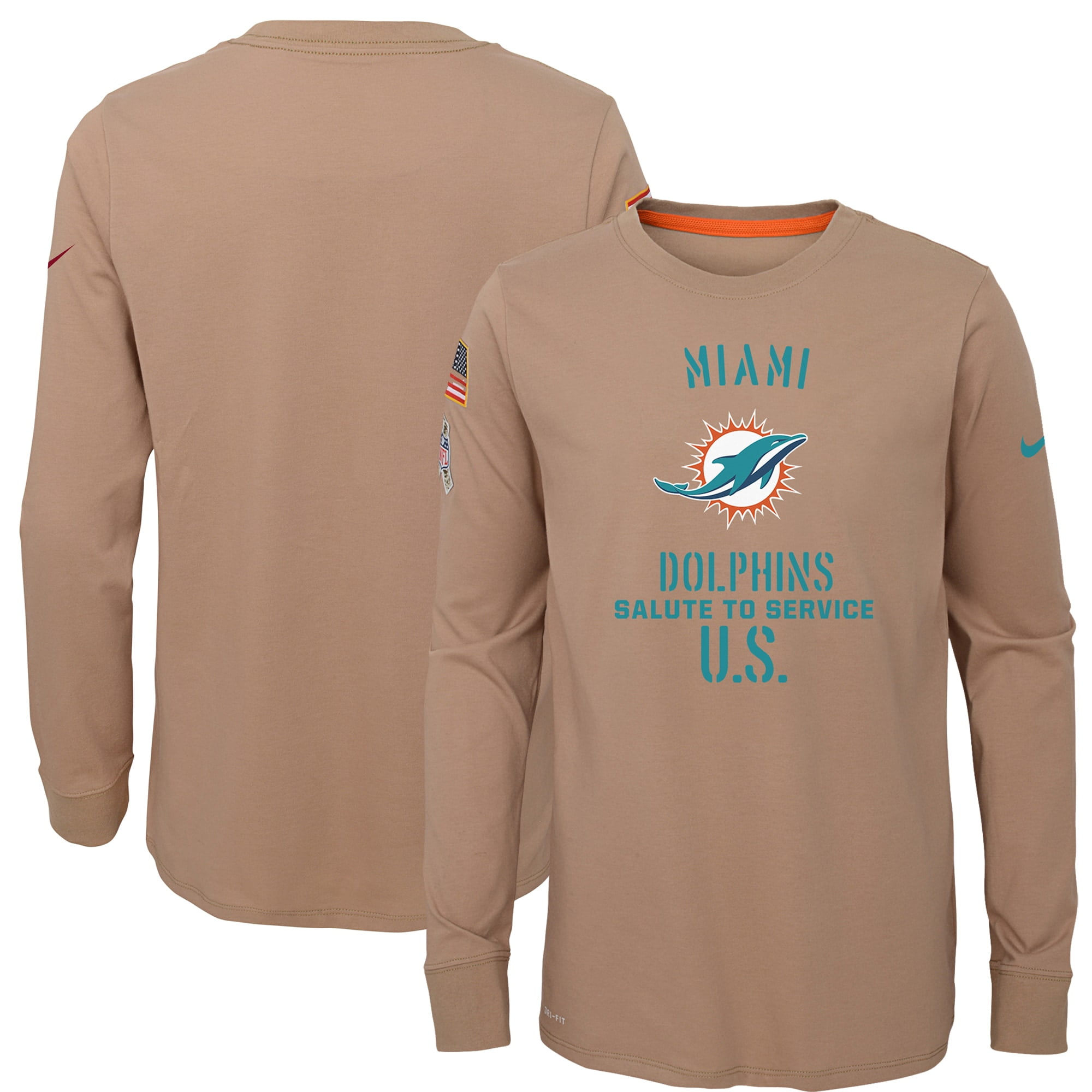 Miami Dolphins Nike Youth 2019 Salute 