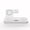 White, variant on 6-in-1 Magnetic Charging Station, Dual Phone Fast Charger with Clock & 7-Color Night Light, 30W Adapter for iPhone/Watch/AirPods