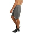 thumbnail image 4 of Champion Sport, Moisture Wicking, Athletic Men, Gym Shorts Reg. or Big, Granite Heather C Logo, XX-Large Tall, 4 of 7