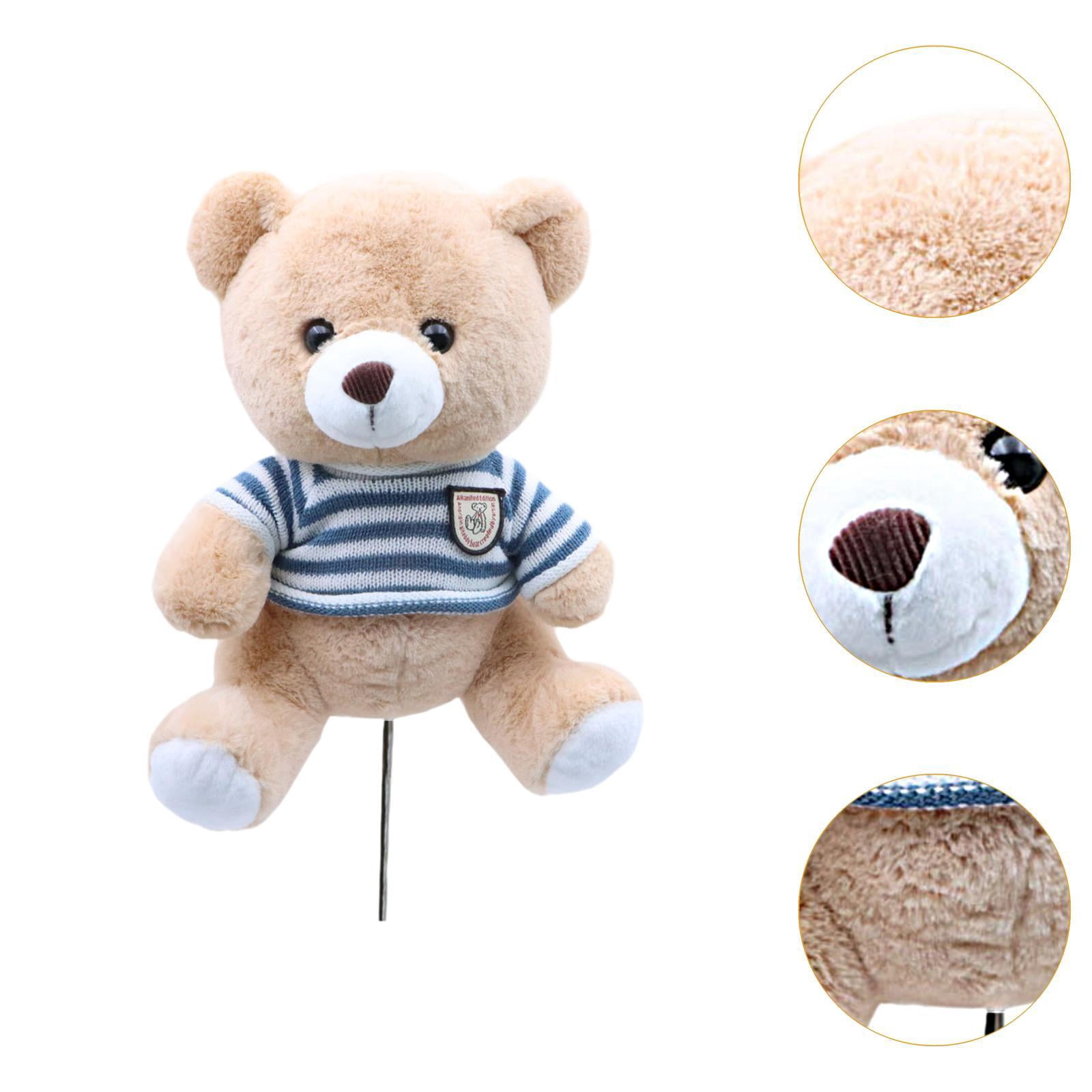 funtasica Bear Golf Wood Headcover, Golfer Gift, Stylish Protection for Your Club, for Women Plush Funny Club Head Cover,Golf Accessory Driver
