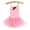 Pink, variant on Girls Ballet Tutu Skirted Leotards Cross Straps Camisole Dance Dress Ballerina Outfit for Girls Toddler Dance Performance, 3-12 Years