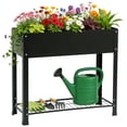 thumbnail image 1 of Noble House 2-Tier Raised Garden Bed with Storage Shelves, 1 of 5