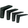 thumbnail image 1 of NACH Sliding Cast Iron Shelf Bracket, Heavy Duty Brackets (Pack of 4), JS-90-421, 1 of 5