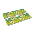 thumbnail image 2 of Fotbe Extra Durable Door Mat - Dirt Trapping Outdoor Welcome Mats - Non-Slip Outdoor Door Mats - Low Profile Front Door Mat - Indoor (16" x 24", Cartoon Frog ), 2 of 9
