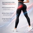 thumbnail image 5 of Leonie and Co Cellulite Leggings, 3D Anti Cellulite Compression Leggings for Women, High Waist Legging Breathable, 5 of 7