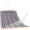 Black White Stripes, variant on 12FT Quilted Fabric Double Hammock with Spreader Bars and Detachable Pillow, 2 Person Hammock for Outdoor Patio Backyard Poolside, 450 LBS Weight Capacity, Sailor Stripe