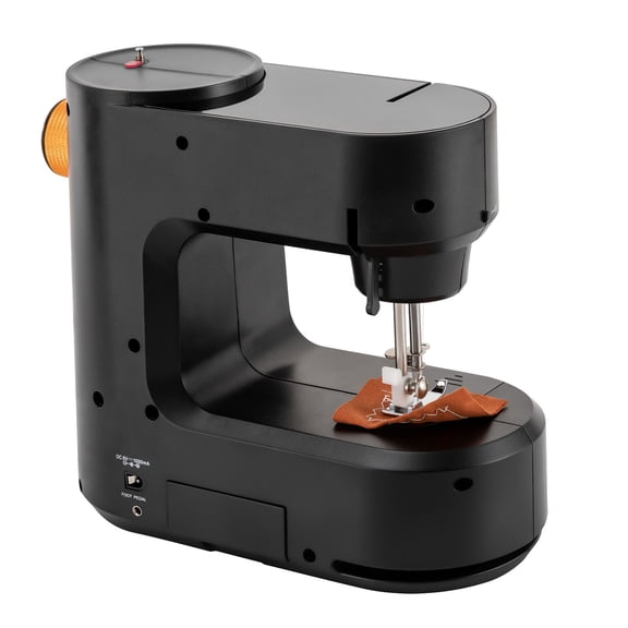 Portable Sewing Machine for Beginners, Super Utility Stitch Sewing Machine Straight and Reverse Sewing with LED Light & Foot Pedal for Household, Travel and DIY