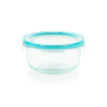 Snapware Total Solution Glass Food Storage with Lid, 4 Cups, A Practical Choice for Dry Goods and Bulk Ingredients