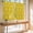 Mustard, Yellow, Soft White, Gold, variant on Yellow Flowers Bathroom Window Curtain, Rustic Country Botanical Floral Dots Light Filtering Coffee Kitchen Curtains, Bedroom Living Room Curtains 2 Panel 84"x45"