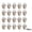 A, variant on 20 Pcs Seedling Starter Pots with Humidity Domes, Biodegradable Nursery Pots Square Bottom 4 Drain Holes, Soft Peat Pots for Gardening Transplanting Herbs Vegetable Sapling Scene