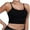Black, variant on Women's Crop Slim Fit Tank Tops, Spaghetti Strap Cami Top Basic Summer Casual Camisoles