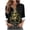 Gold, variant on Enjoytime Blouses for Women Casual Christmas Printed Long Sleeve Plus Size Tops Fall Winter Trendy Women Button Down Shirt Gray XXXL