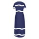 thumbnail image 5 of Vestidos de Verano de Mujer Casual Cuello Redondo Bolsillos de Manga Corta Impresión Vestido Largo, Vestido Ligero de Poliéster para Diario, Fiesta Y Primavera, 5 of 6